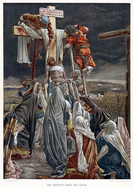 The Descent from the Cross, c1890. Artist: James Tissot