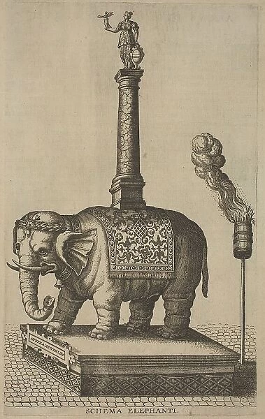 Descriptio publicae gratulationis...Ernesti Archiducis Austriae, 1595. Creators: Peeter van der Borcht, Joannes Bochius, Joos de Momper the Elder