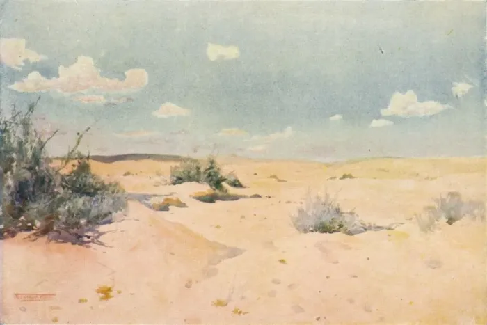Framed Print : A Desert Study at Tel-El-Kebir, c1880, (1904). Artist: Robert George Talbot Kelly Framed Print : A Desert Study at Tel-El-Kebir, c1880, (1904). Artist: Robert George Talbot Kelly