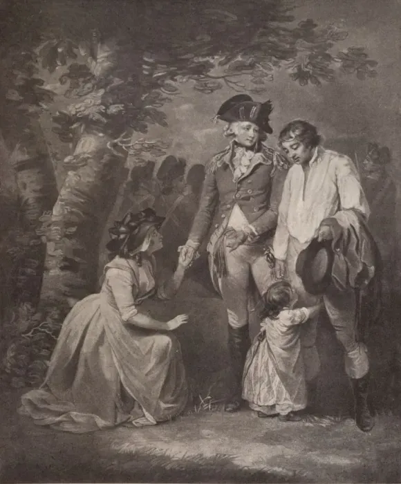 Framed Print : Deserter Pardon d, 1791 (1909). Artist: George Keating Framed Print : Deserter Pardon d, 1791 (1909). Artist: George Keating