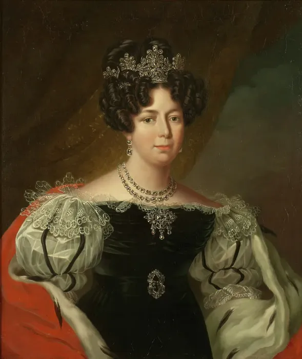 Framed Print : Desideria, 1777-1860, Queen of Sweden and Norway, 1822. Creator: Fredric Westin Framed Print : Desideria, 1777-1860, Queen of Sweden and Norway, 1822. Creator: Fredric Westin