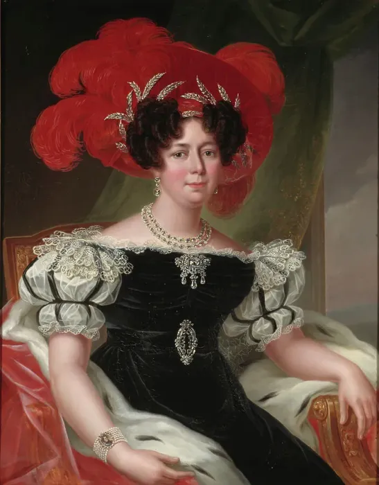 Framed Print : Desideria, 1781-1860, Queen of Sweden and Norway, married to Karl XIV Johan, 1830. Creator: Fredric Westin Framed Print : Desideria, 1781-1860, Queen of Sweden and Norway, married to Karl XIV Johan, 1830. Creator: Fredric Westin