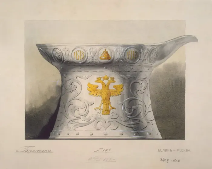 Framed Print : Design of a Cup. (Gifts commemorating the 300th Anniversary of the Romanov Dynasty), 1910s. Artist: Carl Edvard Bolin company Framed Print : Design of a Cup. (Gifts commemorating the 300th Anniversary of the Romanov Dynasty), 1910s. Artist: Carl Edvard Bolin company
