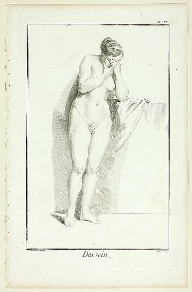 Design: Figure from Encyclopédie, 1762 / 77. Creator: A. J. Defehrt
