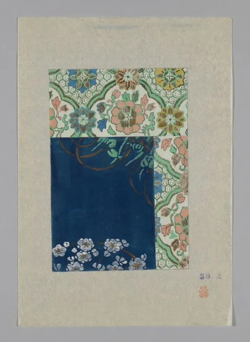 Framed Print : Design on Paper, Japan. Creator: Unknown Framed Print : Design on Paper, Japan. Creator: Unknown