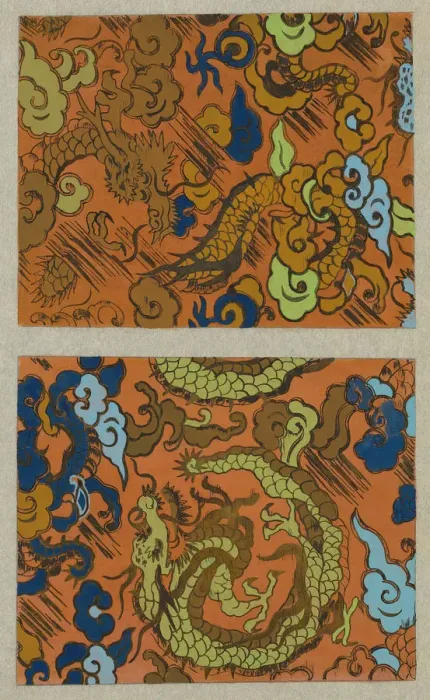 Framed Print : Design on Paper, Japan. Creator: Unknown Framed Print : Design on Paper, Japan. Creator: Unknown