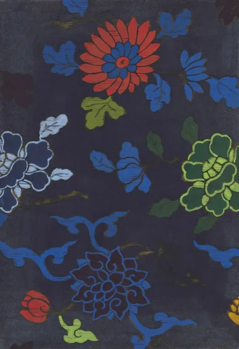 Framed Print : Design on Paper, Japan. Creator: Unknown Framed Print : Design on Paper, Japan. Creator: Unknown