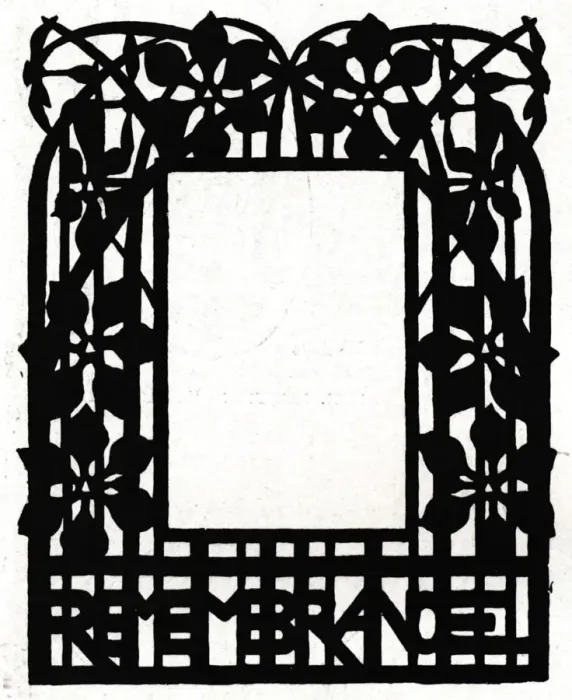 Framed Print : A design for a picture frame titled Margery Daw, 1898 Framed Print : A design for a picture frame titled Margery Daw, 1898