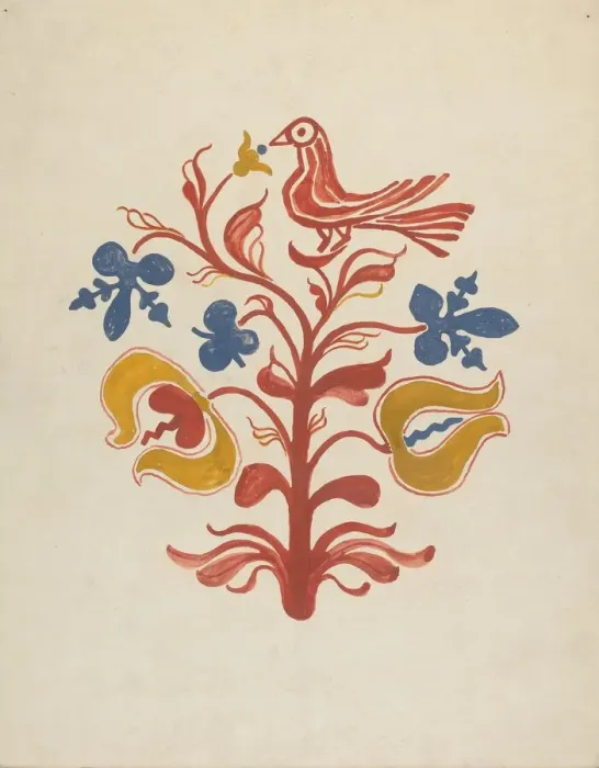 Framed Print : Design from Proposed Portfolio, 1935 / 1942. Creator: Unknown Framed Print : Design from Proposed Portfolio, 1935 / 1942. Creator: Unknown