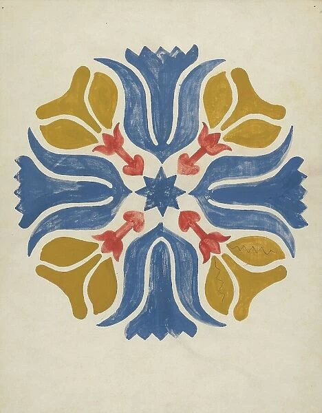 Design from Proposed Portfolio, 1935 / 1942. Creator: Unknown