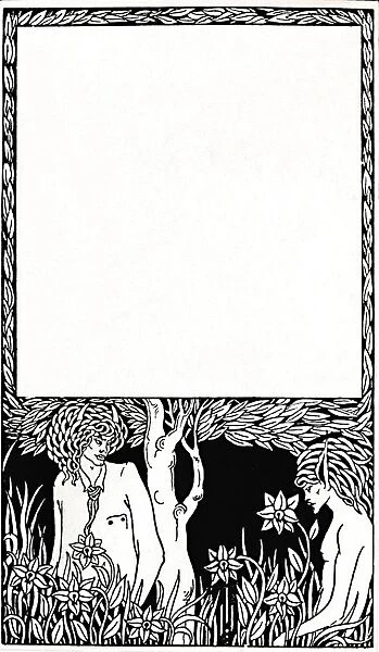 Design for Title-Page of Pagan Papers, 1893, (1914). Artist: Aubrey Beardsley