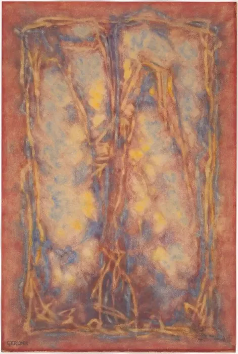 Framed Print : Desire, 1917. Creator: Ger Ladage Framed Print : Desire, 1917. Creator: Ger Ladage