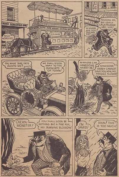 Desperate Desmond, cartoon strip, c1955. Creator: Shirley Markham