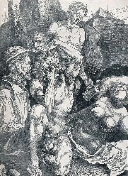 The Desperate Man, 1513-1517 (1906). Artist: Albrecht Durer