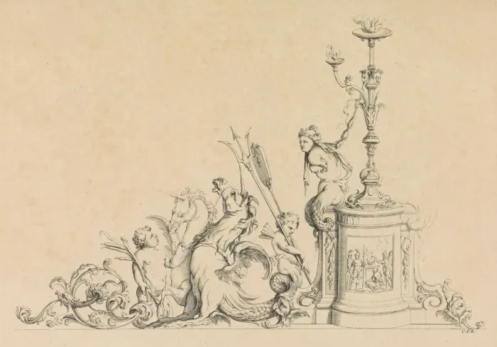 Framed Print : Desseins Arabesques a Plusieurs Usages Inventes par J. B. Toro, 1716. 1716 Framed Print : Desseins Arabesques a Plusieurs Usages Inventes par J. B. Toro, 1716. 1716