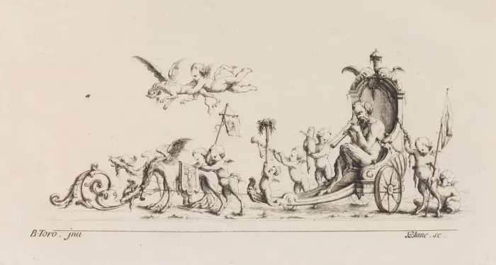 Framed Print : Desseins a Plusieurs Usages Inventes par M. B. Toro, 1718 or after. 1718 or after Framed Print : Desseins a Plusieurs Usages Inventes par M. B. Toro, 1718 or after. 1718 or after