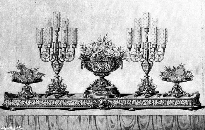 Framed Print : Dessert Service for the Maharajah of Kuch Behar, 1895. Creator: Lascelles Framed Print : Dessert Service for the Maharajah of Kuch Behar, 1895. Creator: Lascelles