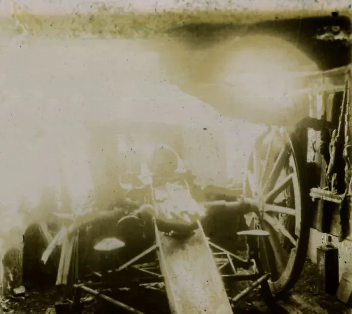 Framed Print : Destroyed 75, automatic anti-aircraft gun, c1914-c1918 Framed Print : Destroyed 75, automatic anti-aircraft gun, c1914-c1918