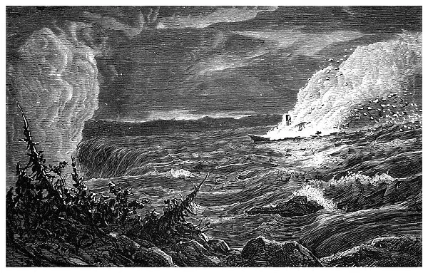The Destruction of the Caroline, 1837, (c1860)