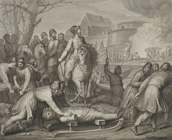 The destruction of pagan gods by Mieszko I of Poland, Late 18th century