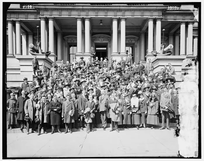 Framed Print : Detroit group, between 1910 and 1920. Creator: Harris & Ewing. Detroit group, between 1910 and 1920. Creator: Harris & Ewing Framed Print : Detroit group, between 1910 and 1920. Creator: Harris & Ewing. Detroit group, between 1910 and 1920. Creator: Harris & Ewing