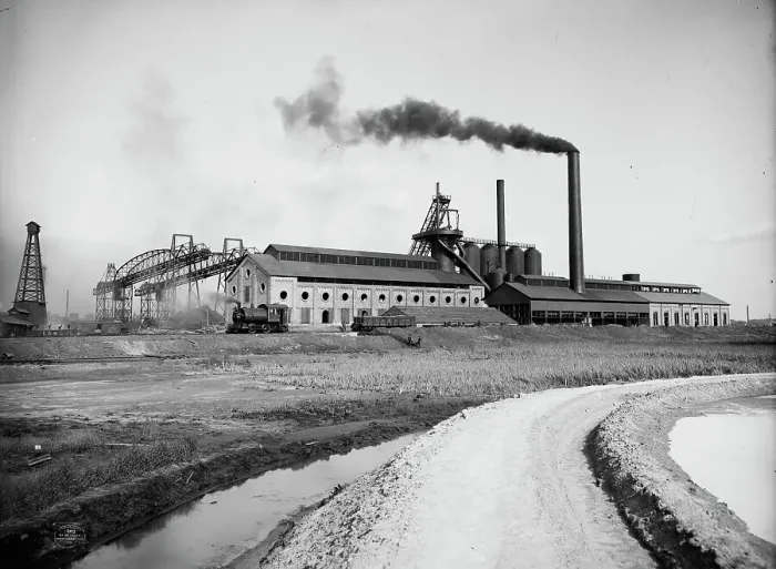 Framed Print : Detroit Iron and Steel Co. Detroit, Mich. c1903. Creator: Unknown Framed Print : Detroit Iron and Steel Co. Detroit, Mich. c1903. Creator: Unknown