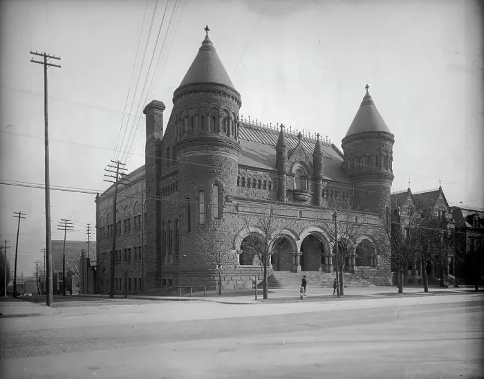Framed Print : Detroit Museum of Art, between 1880 and 1899. Creator: Unknown Framed Print : Detroit Museum of Art, between 1880 and 1899. Creator: Unknown
