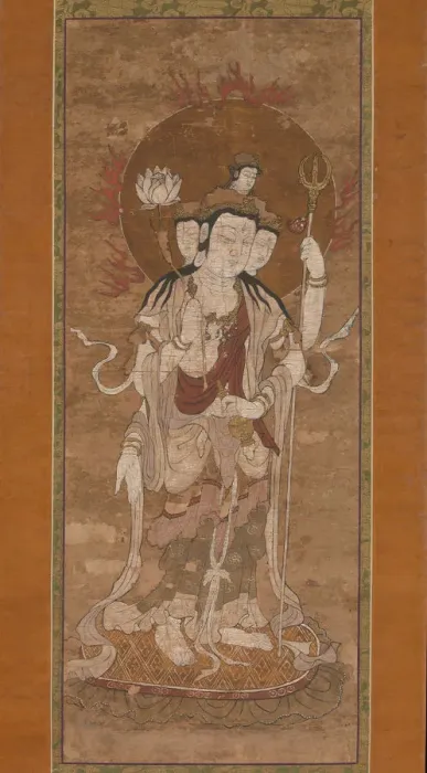 Framed Print : One of the Twelve Devas: Bonten, 14th century. Creator: Unknown Framed Print : One of the Twelve Devas: Bonten, 14th century. Creator: Unknown