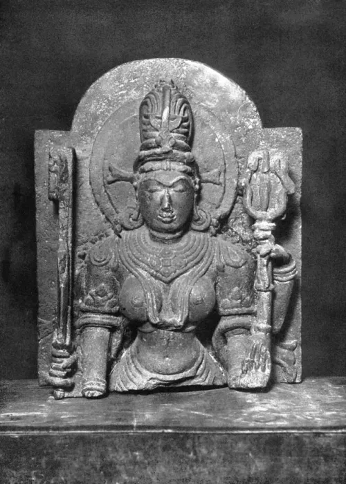 Framed Print : Devi sculpture, Western India, c900 AD, (1929) Framed Print : Devi sculpture, Western India, c900 AD, (1929)