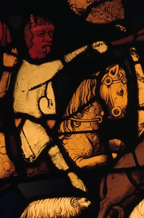 Framed Print : Devil on a horse, (detail) Framed Print : Devil on a horse, (detail)