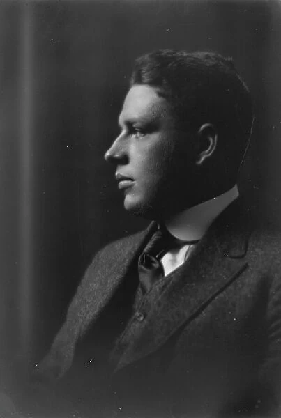 Devine, Edward L. Mr. portrait photograph, 1917 Oct. 18. Creator: Arnold Genthe