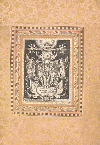 Devotional Scene, Folio from the Bellini Album, ca. 1600. Creator: Unknown