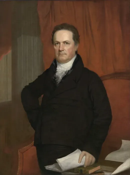Framed Print : DeWitt Clinton, c. 1816. Creator: John Wesley Jarvis Framed Print : DeWitt Clinton, c. 1816. Creator: John Wesley Jarvis