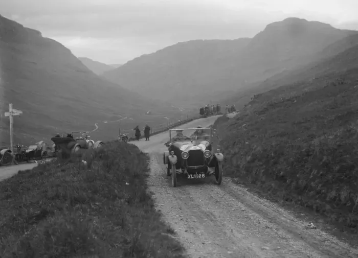 Framed Print : DFP 10-12 hp of JC Douglas taking part in the Scottish Light Car Trial, 1922. Artist: Bill Brunell Framed Print : DFP 10-12 hp of JC Douglas taking part in the Scottish Light Car Trial, 1922. Artist: Bill Brunell