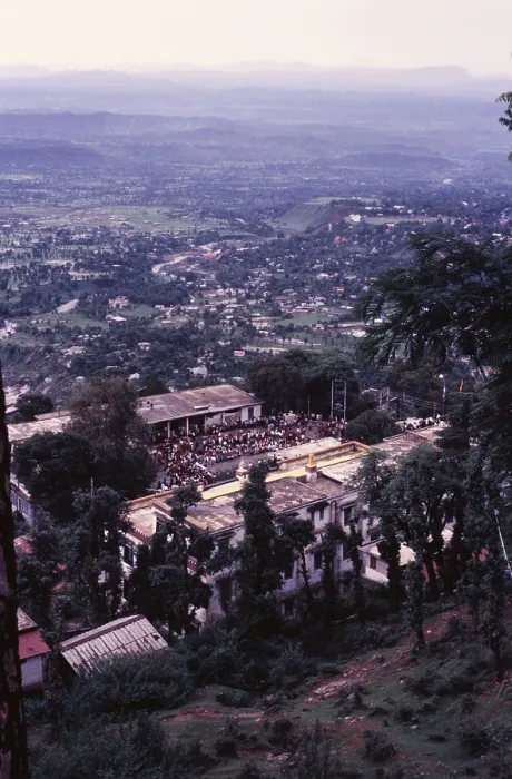 Framed Print : Dharamsala, Himachal Pradesh, India, 1988. Creator: Amanda Waite Framed Print : Dharamsala, Himachal Pradesh, India, 1988. Creator: Amanda Waite