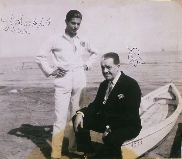 Diaghilev and Lifar Artist: Anonymous