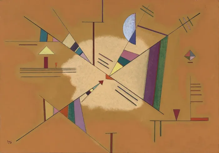 Framed Print : Diagonal, 1930. Artist: Kandinsky, Wassily Vasilyevich (1866-1944)