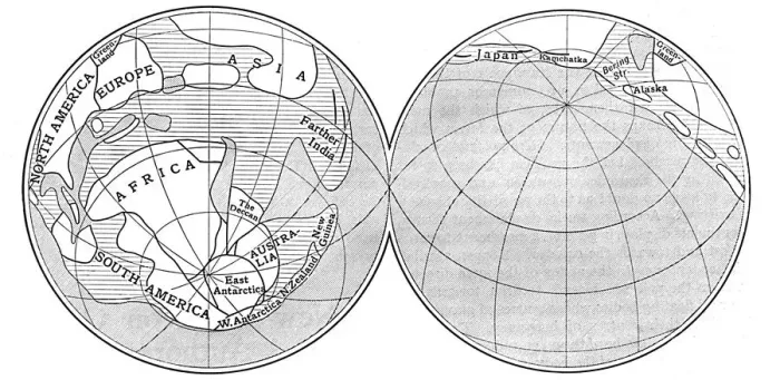 Framed Print : Diagram of the Earth during the Carboniferous period, 1922 Framed Print : Diagram of the Earth during the Carboniferous period, 1922