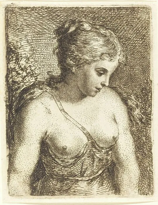 Framed Print : Diana, 1790s. Creator: Bartholomaeus Ignaz Weiss Framed Print : Diana, 1790s. Creator: Bartholomaeus Ignaz Weiss