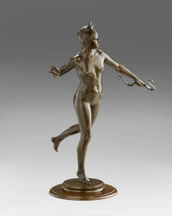 Framed Print : Diana, 1888-1889. Creators: Frederick William MacMonnies, E Gruet