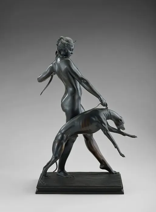 Framed Print : Diana, 1923. Creators: Edward MacCartan, Roman Bronze Works Framed Print : Diana, 1923. Creators: Edward MacCartan, Roman Bronze Works