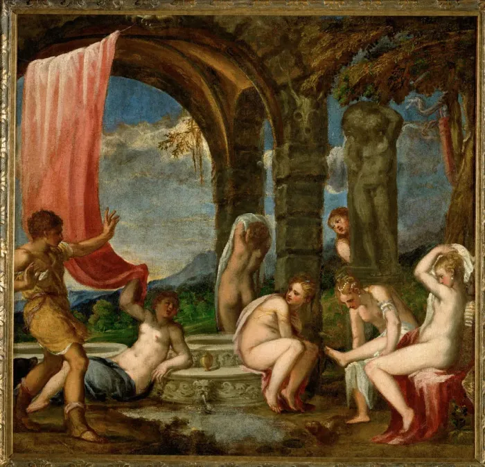 Framed Print : Diana and Actaeon Framed Print : Diana and Actaeon