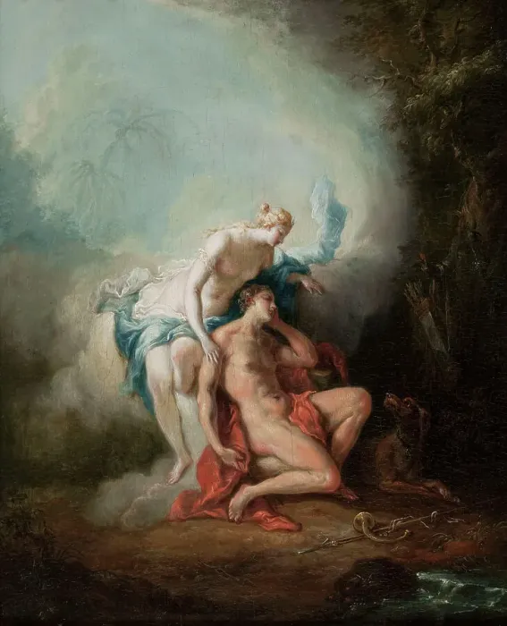 Framed Print : Diana and Endymion, between 1770 and 1780. Creator: Unknown Framed Print : Diana and Endymion, between 1770 and 1780. Creator: Unknown
