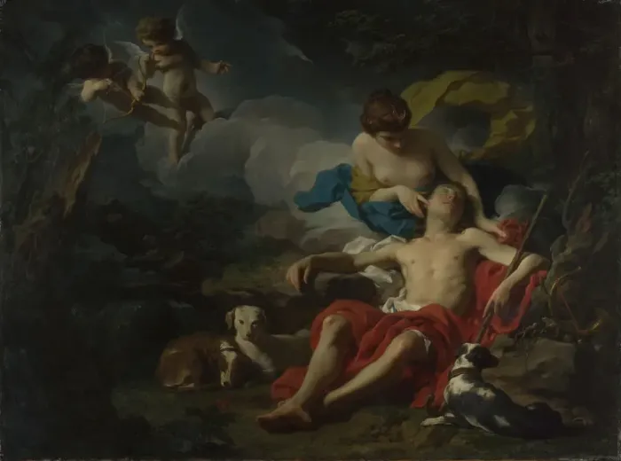 Framed Print : Diana and Endymion, c. 1740. Artist: Subleyras, Pierre (1699-1749) Framed Print : Diana and Endymion, c. 1740. Artist: Subleyras, Pierre (1699-1749)