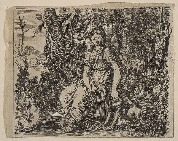 Diana, from Game of Mythology (Jeu de la Mythologie), 1644