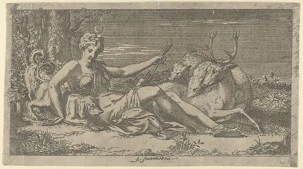 Diana Resting, ca. 1542-45. Creator: Leon Davent