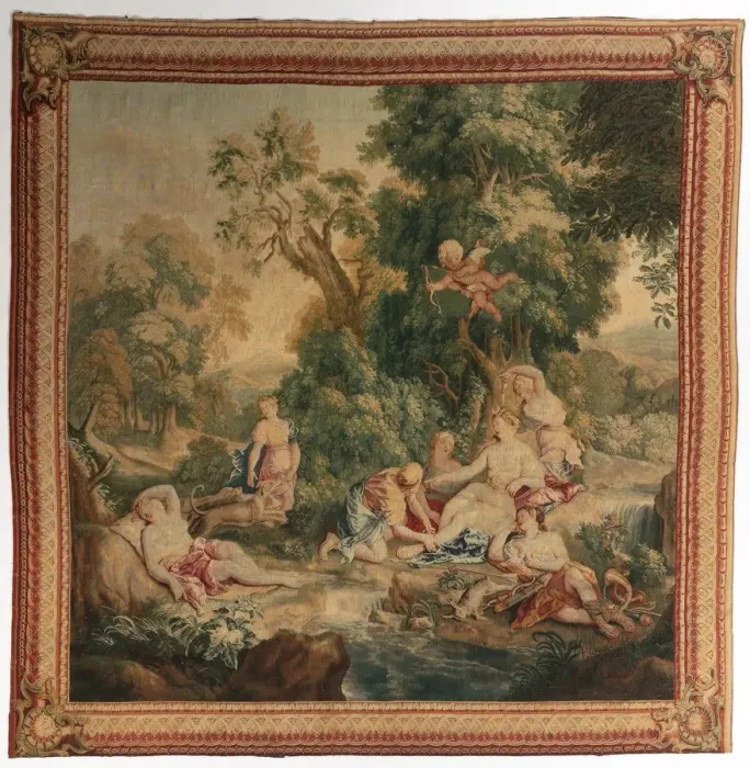 Framed Print : Dianas Return from the Chase (from Set of Ovids Metamorphoses), 1704-1731. Creator Framed Print : Dianas Return from the Chase (from Set of Ovids Metamorphoses), 1704-1731. Creator
