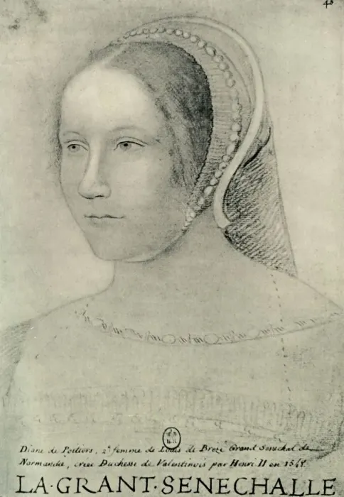 Framed Print : Diane de Poitiers, 1525, (1907). Creator: Unknown Framed Print : Diane de Poitiers, 1525, (1907). Creator: Unknown