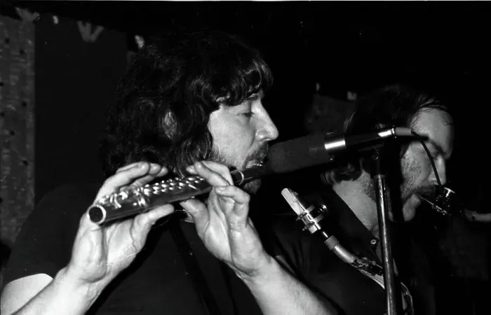Framed Print : Dick Morrisey and Dave Quincy, If, Marquee Club, Soho, London, 1971. Creator: Brian O'Connor Framed Print : Dick Morrisey and Dave Quincy, If, Marquee Club, Soho, London, 1971. Creator: Brian O'Connor