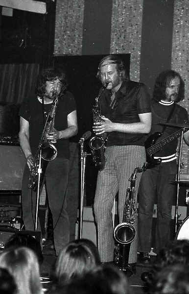 Dick Morrisey, Dave Quincy and Jim Richardson, If, Marquee Club, Soho, London, 1971. Creator: Brian O'Connor